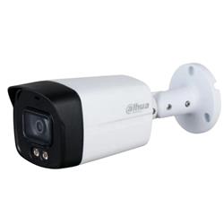 2MP Camara exterior metal-plastico FullColor 2.8 40Mts Mic DH HAC-1239TLMP-A-LED