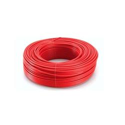 Bobina cable de incendio color rojo 100mts.